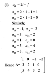 NCERT Solutions for Class 12 Maths Chapter 3 Matrices Ex 3.1 Q5.2