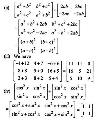 NCERT Solutions for Class 12 Maths Chapter 3 Matrices Ex 3.2 Q2.1