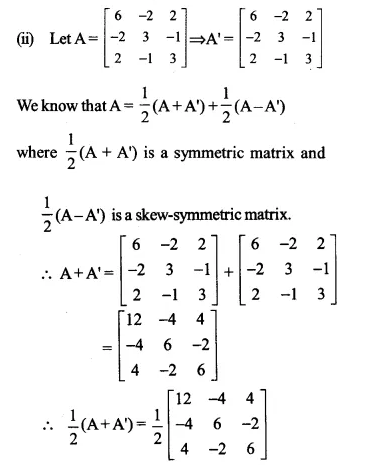NCERT Solutions for Class 12 Maths Chapter 3 Matrices Ex 3.3 Q10.2