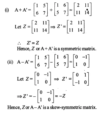NCERT Solutions for Class 12 Maths Chapter 3 Matrices Ex 3.3 Q8.1