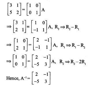 NCERT Solutions for Class 12 Maths Chapter 3 Matrices Ex 3.4 Q7.1