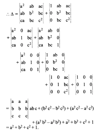 NCERT Solutions for Class 12 Maths Chapter 4 Determinants Ex 4.2 Q14.1