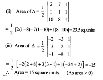 NCERT Solutions for Class 12 Maths Chapter 4 Determinants Ex 4.3 Q1.1