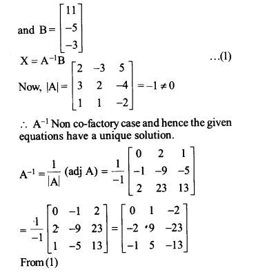 NCERT Solutions for Class 12 Maths Chapter 4 Determinants Ex 4.6 Q15.1