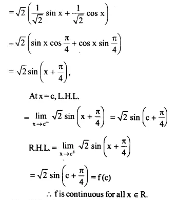 NCERT Solutions for Class 12 Maths Chapter 5 Continuity and Differentiability Ex 5.1 Q21.1