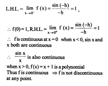 NCERT Solutions for Class 12 Maths Chapter 5 Continuity and Differentiability Ex 5.1 Q23.1