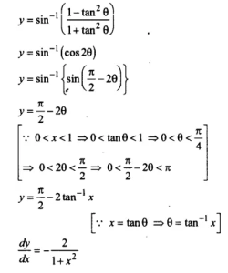 NCERT Solutions for Class 12 Maths Chapter 5 Continuity and Differentiability Ex 5.3 Q12.1