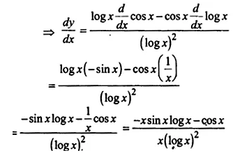 NCERT Solutions for Class 12 Maths Chapter 5 Continuity and Differentiability Ex 5.4 Q9.1