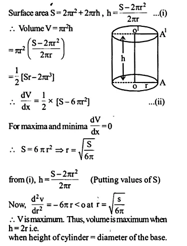 NCERT Solutions for Class 12 Maths Chapter 6 Application of Derivatives Ex 6.5 Q20.1