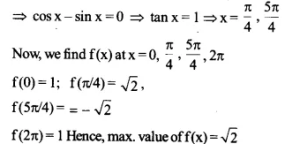 NCERT Solutions for Class 12 Maths Chapter 6 Application of Derivatives Ex 6.5 Q9.1