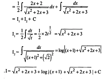 NCERT Solutions for Class 12 Maths Chapter 7 Integrals Ex 7.4 Q21.1