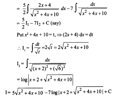 NCERT Solutions for Class 12 Maths Chapter 7 Integrals Ex 7.4 Q23.1
