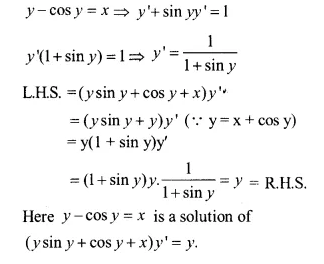 NCERT Solutions for Class 12 Maths Chapter 9 Differential Equations Ex 9.2 Q8.1