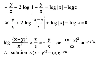 NCERT Solutions for Class 12 Maths Chapter 9 Differential Equations Ex 9.5 Q1.2