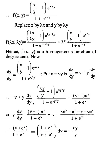 NCERT Solutions for Class 12 Maths Chapter 9 Differential Equations Ex 9.5 Q10.1
