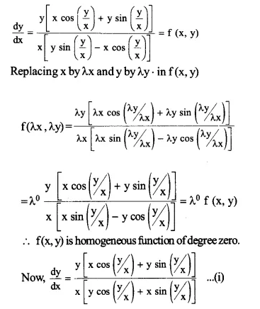 NCERT Solutions for Class 12 Maths Chapter 9 Differential Equations Ex 9.5 Q7.1