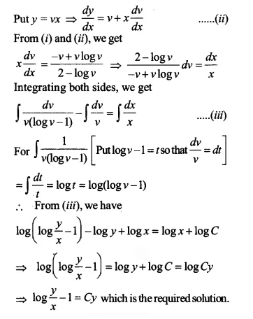 NCERT Solutions for Class 12 Maths Chapter 9 Differential Equations Ex 9.5 Q9.1