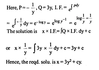 NCERT Solutions for Class 12 Maths Chapter 9 Differential Equations Ex 9.6 Q12.1