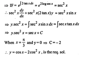 NCERT Solutions for Class 12 Maths Chapter 9 Differential Equations Ex 9.6 Q13.1