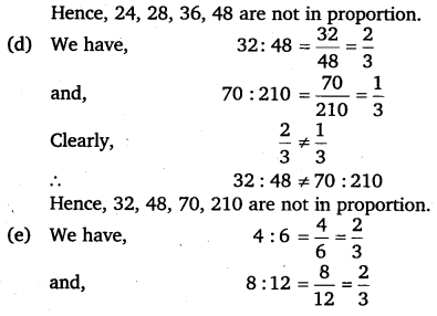 NCERT Solutions for Class 6 Maths Chapter 12 Ratio and Proportion 11