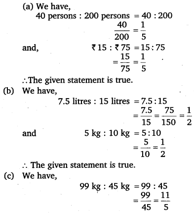 NCERT Solutions for Class 6 Maths Chapter 12 Ratio and Proportion 14