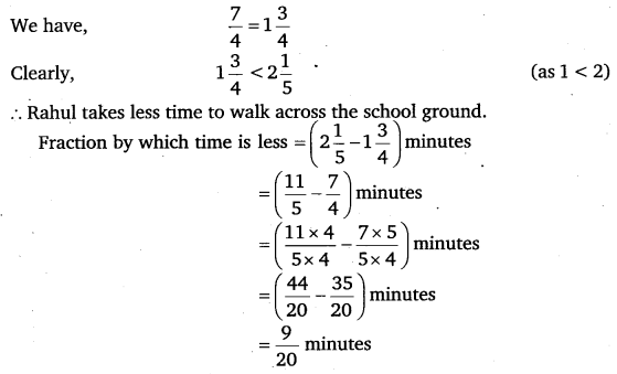 NCERT Solutions for Class 6 Maths Chapter 7 Fractions 92