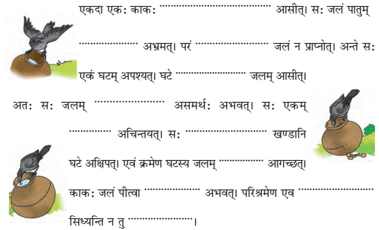 NCERT Solutions for Class 6 Sanskrit Chapter 7 बकस्य प्रतिकारः 2