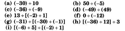 NCERT Solutions for Class 7 Maths Chapter 1 Integers 9