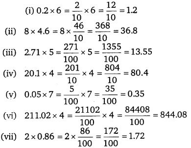 NCERT Solutions for Class 7 Maths Chapter 2 Fractions and Decimals 70