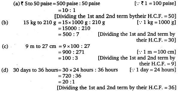 NCERT Solutions for Class 7 Maths Chapter 8 Comparing Quantities 1