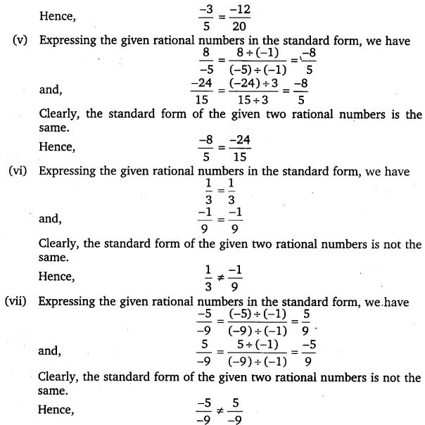 NCERT Solutions for Class 7 Maths Chapter 9 Rational Numbers 16