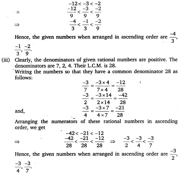 NCERT Solutions for Class 7 Maths Chapter 9 Rational Numbers 31