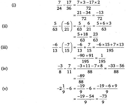 NCERT Solutions for Class 7 Maths Chapter 9 Rational Numbers 36