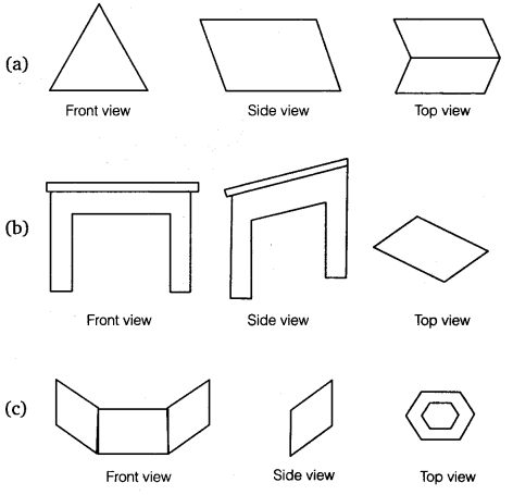 NCERT Solutions for Class 8 Maths Chapter 10 Visualising Solid Shapes 14