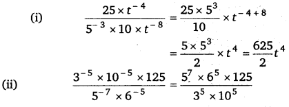 NCERT Solutions for Class 8 Maths Chapter 12 Exponents and Powers 10