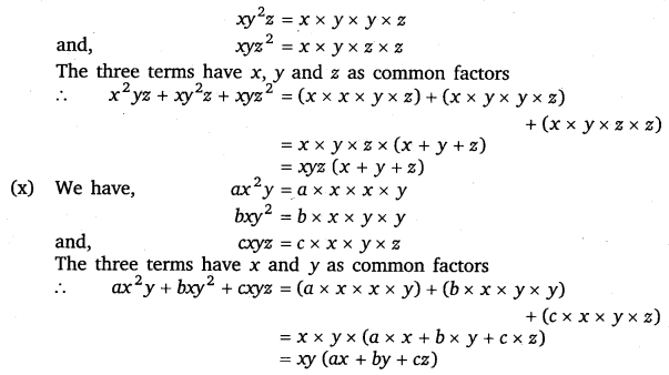 NCERT Solutions for Class 8 Maths Chapter 14 Factorisation 4