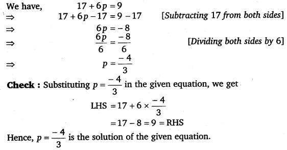 NCERT Solutions for Class 8 Maths Chapter 2 Linear Equations In One Variable 13