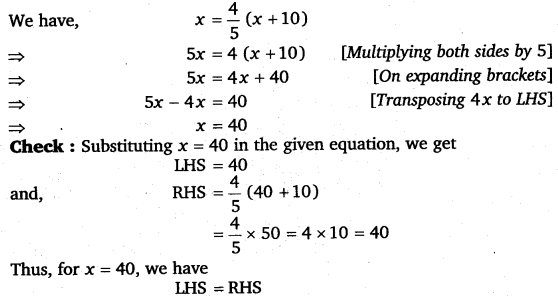 NCERT Solutions for Class 8 Maths Chapter 2 Linear Equations In One Variable 38
