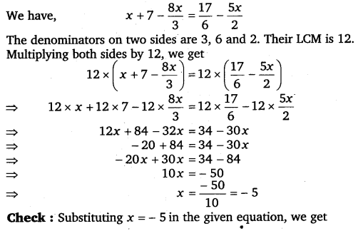 NCERT Solutions for Class 8 Maths Chapter 2 Linear Equations In One Variable 56