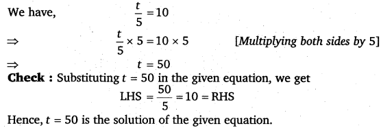 NCERT Solutions for Class 8 Maths Chapter 2 Linear Equations In One Variable 7