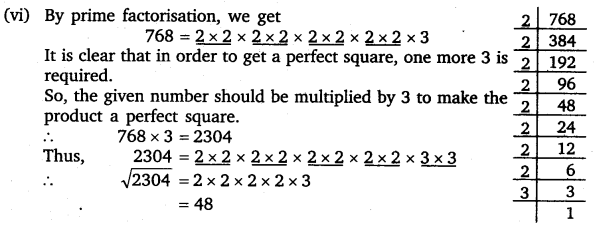 NCERT Solutions for Class 8 Maths Chapter 6 Squares and Square Roots 11