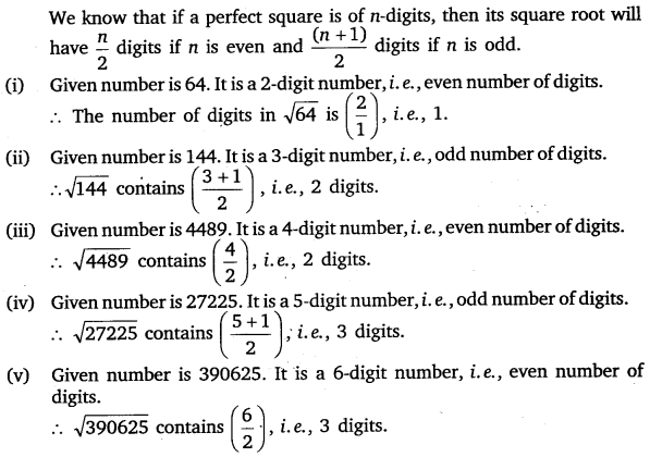 NCERT Solutions for Class 8 Maths Chapter 6 Squares and Square Roots 26
