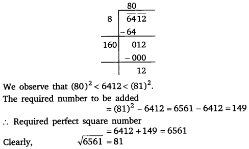 NCERT Solutions for Class 8 Maths Chapter 6 Squares and Square Roots 42