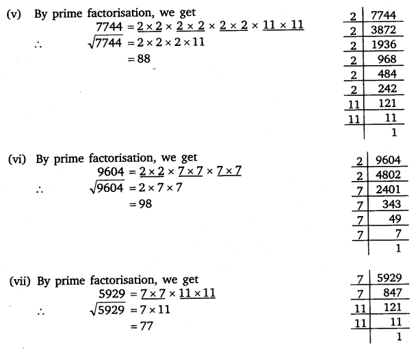 NCERT Solutions for Class 8 Maths Chapter 6 Squares and Square Roots 6