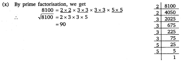 NCERT Solutions for Class 8 Maths Chapter 6 Squares and Square Roots 8