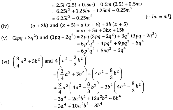 NCERT Solutions for Class 8 Maths Chapter 9 Algebraic Expressions and Identities 17