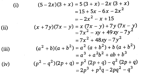NCERT Solutions for Class 8 Maths Chapter 9 Algebraic Expressions and Identities 18
