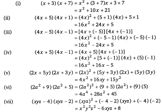 NCERT Solutions for Class 8 Maths Chapter 9 Algebraic Expressions and Identities 25