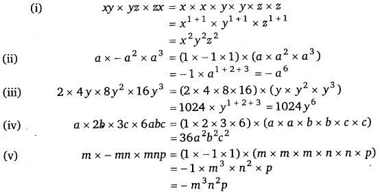 NCERT Solutions for Class 8 Maths Chapter 9 Algebraic Expressions and Identities 8