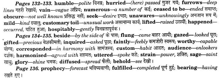 NCERT Solutions for Class 8 English Honeydew Chapter 10 The Great Stone Face 2 .1